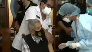 Callao: héroe de guerra contra el Ecuador recibió segunda dosis contra el coronavirus