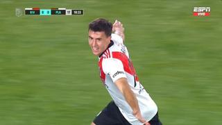 Gol de José Paradela para el 1-0 de River Plate vs. Platense | VIDEO