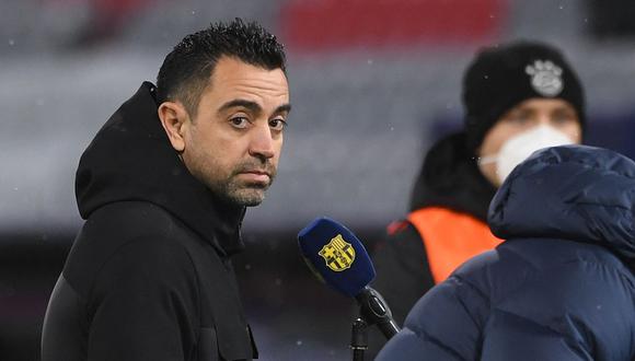 Xavi Hernández es entrenador de Barcelona desde noviembre de este 2021. (Foto: AFP)