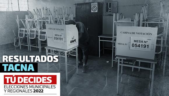 Conoce los resultados de las Elecciones Regionales y Municipales 2022 en Tacna. (Foto: Diseño El Comercio)