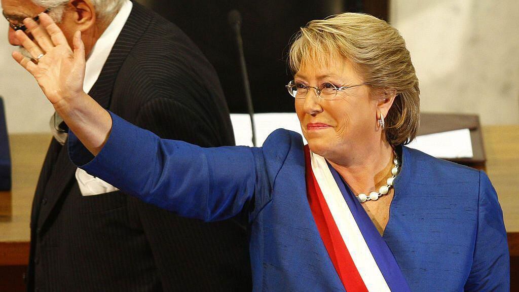 Bachelet ganó protagonismo internacional al terminar su segundo mandato. 