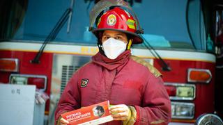 Fundación Romero entrega 200 mil mascarillas KN95 a los bomberos