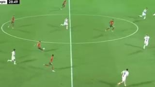 Espectacular: el golazo de media cancha de Ziyech con Marruecos previo al Mundial | VIDEO
