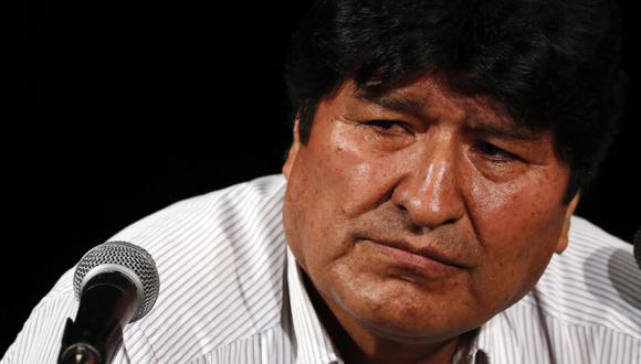 El gobierno interino de Bolivia se quejó primero ante el gobierno de México por las declaraciones y actividades públicas que realizó el exmandatario Evo Morales, quien se asiló en este país tras dimitir el 10 de noviembre el cargo en medio de una fuerte convulsión social. (Foto: AP)