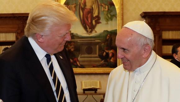 El papa Francisco critica al gobierno de Donald Trump por la separación de familias en Estados Unidos. (Reuters).