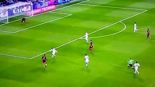 Neymar y la sensacional jugada que no terminó en gol de milagro