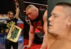 WWE: Seth Rollins 'pisoteó' a John Cena y Brock Lesnar (VIDEO)