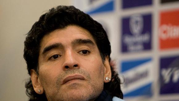 Un 25 de noviembre del 2020 muere Diego Armando Maradona, futbolista argentino. (MICHAEL HUGHES / AFP).