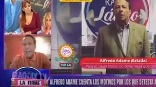 Magaly Medina y Alfredo Adame protagonizaron acalorada discusión durante transmisión en vivo