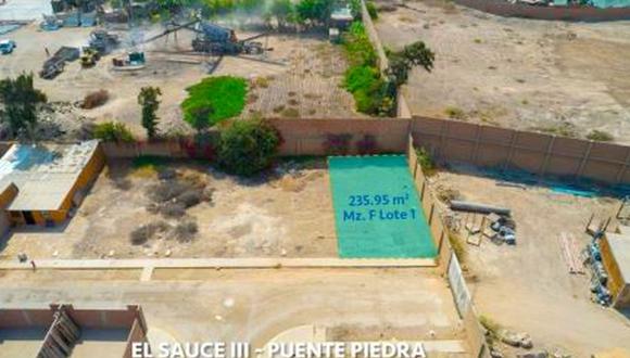 Los interesados podrán adquirir terrenos desde los 101 metros cuadrados hasta los 2,797 metros cuadrados. Foto: Andina