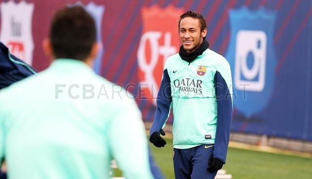 Sin Messi: Barcelona realizó con Neymar y sus internacionales el primer entrenamiento del 2014 [FOTOS] - 1