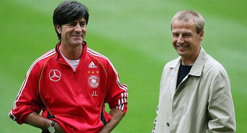 Klinsmann y Low son muy buenos amigos fuera de las canchas. (Foto: www.dfb.de)