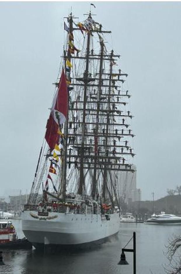 El BAP Unión arribó el 2 de marzo a Baltimore, Estados Unidos | Foto: Marina de Guerra del Perú