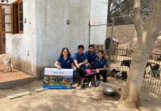 WUF: Andeanvet realiza donación de silla de ruedas para perrita del albergue Wasi wau