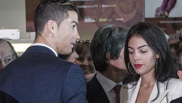 Cristiano Ronaldo y Georgina Rodríguez anunciaron la llegada de sus mellizos en octubre del 2021. (Foto: Getty)