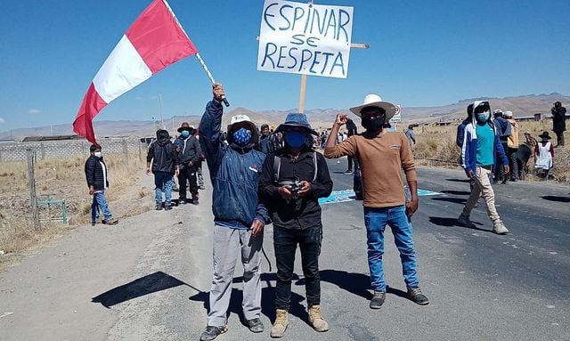 La principal tarea que debe abordar Incháustegui es resolver los conflictos sociales alrededor de los proyectos mineros, como el que ocurre en la actualidad en Espinar (Cusco), señaló María Chappuis, exdirectora general de minería del Minem. (FOTOS)