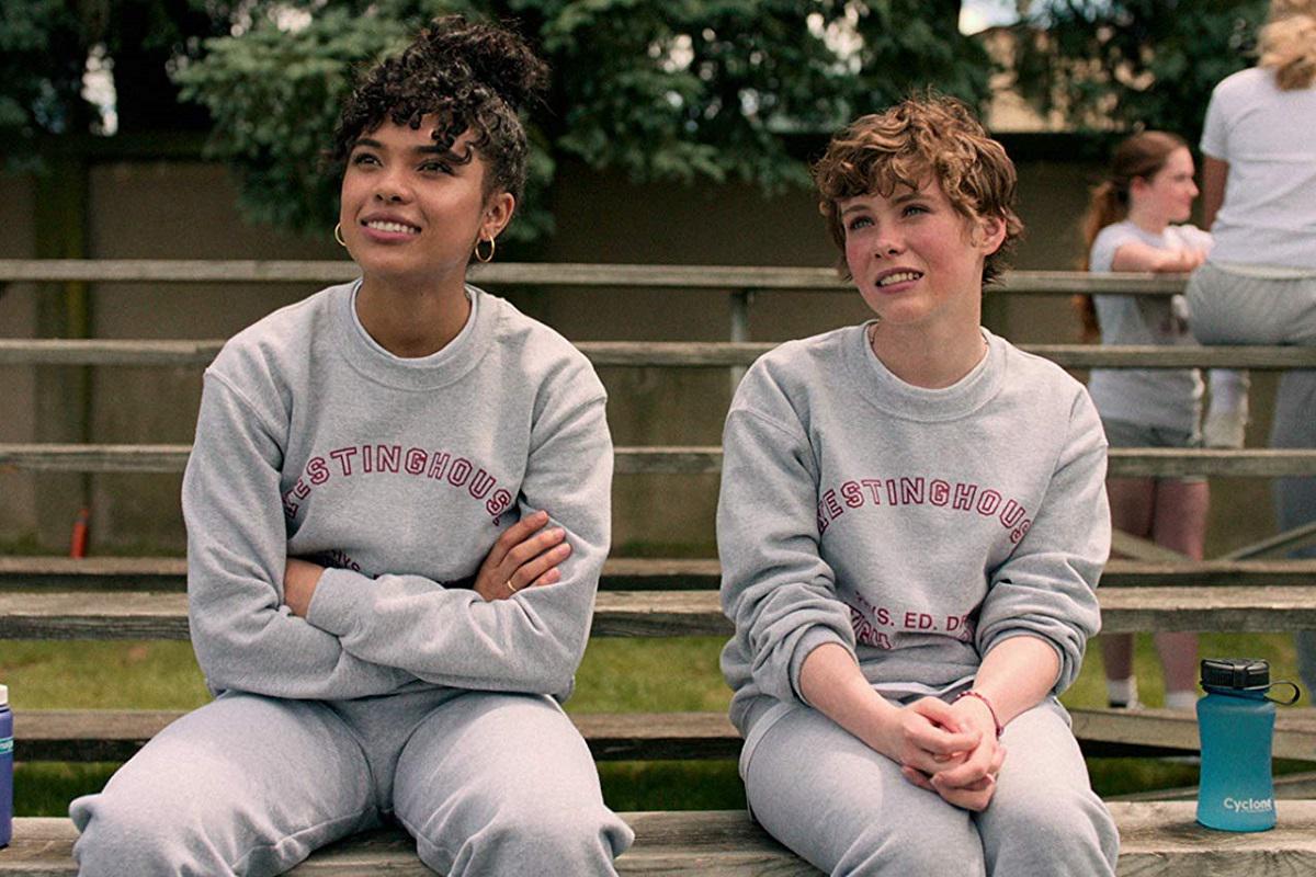 Sophia Lillis y Sofia Bryant en "I Am Not Okay with This" (Foto: Netflix)