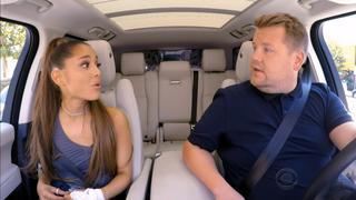 Ariana Grande volvió al "Carpool Karaoke" y aclaró varios rumores sobre su vida