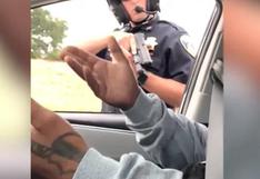 USA: policía detuvo a conductora y le apuntó con un arma todo el tiempo