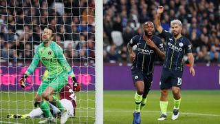 Manchester City goleó 4-0 al West Ham por la fecha 13° de la Premier League