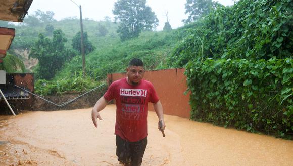 Puerto Rico reporta inundaciones tras el paso del huracán Fiona. (AP/Stephanie Rojas).