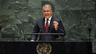 Duque denuncia en la ONU que Venezuela forma parte de la cadena de terrorismo