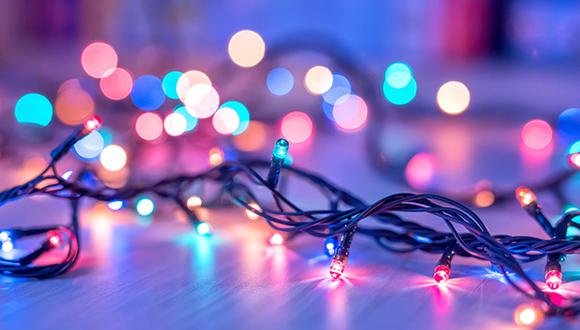 No dejes las luces navideñas encendidas por más de cuatro horas. (Foto: Shutterstock)