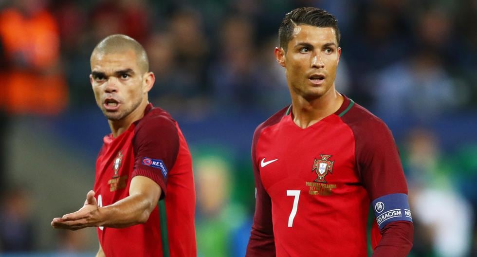 Pepe hizo confesión acerca de Cristiano Ronaldo tras ganar la Eurocopa 2016. (Foto: Getty Images)