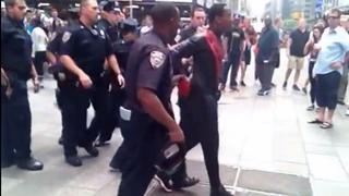 'Spider-Man' fue arrestado en Nueva York