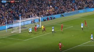Manchester City vs. Liverpool: palo de Mané e insólito despeje de Stones que evitó el 1-0 de los reds |VIDEO