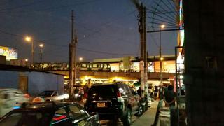 Metro de Lima: tren se detuvo cerca de estación Villa María por falla eléctrica