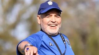 Diego Maradona y el sentido mensaje de apoyo para detener el fútbol en Argentina
