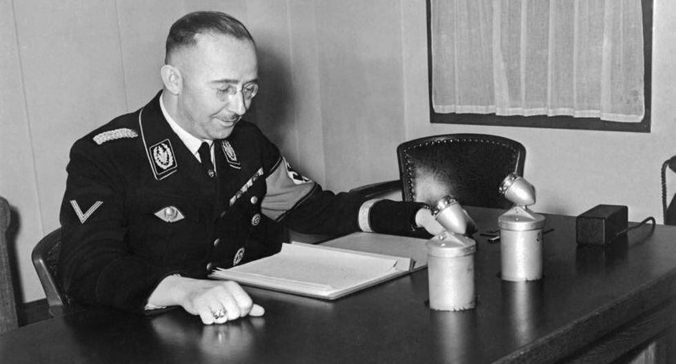 Heinrich Himmler fue el brazo derecho de Adolf Hitler. Uno de los cerebros del terror nazi (AFP)