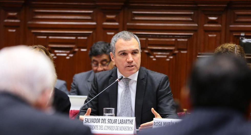 Salvador del Solar señaló que, desde el Gobierno, consideran que van \"en la dirección correcta\" con las reformas. (Foto: Congreso)
