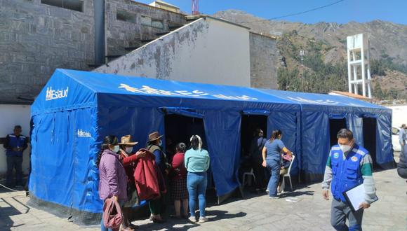 Seguro Social desplegó brigadas de la Red Asistencial Áncash y del Hospital Perú a la zona de desastre para apoyar a la población damnificada. (Foto: Essalud)