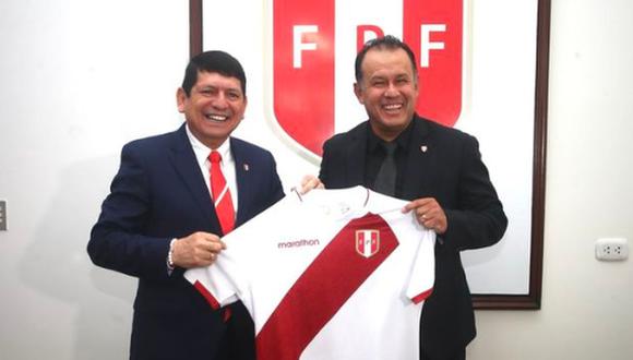 Agustín Lozano se pronunció sobre Juan Reynoso y el mal momento de la selección peruana en las Eliminatorias 2026 | Foto: Instagram de Agustín Lozano
