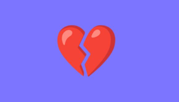¿Sabes qué es lo que significa el corazón roto en WhatsApp? Esto es lo que tienes que conocer. (Foto: Emojipedia)