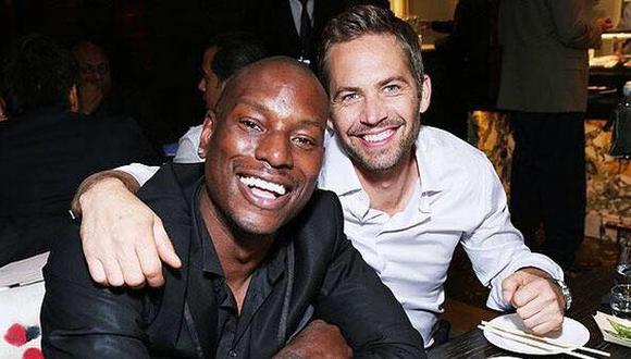 "Rápidos y furiosos 7": Tyrese Gibson evoca a Paul Walker así