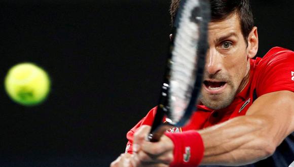 Novak Djokovic fue criticado por tenista rusa. (Foto: Reuters)