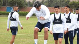 Patricio Rubio comenzó a entrenar en Alianza Lima bajo las órdenes de Mario Salas