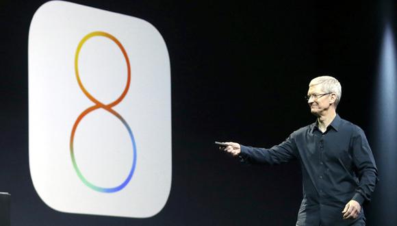 Apple presentó su nuevo iOS 8 para iPhone, iPad y iPod Touch