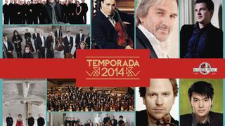 Conciertos de la temporada 2014 de Sociedad Filarmónica de Lima