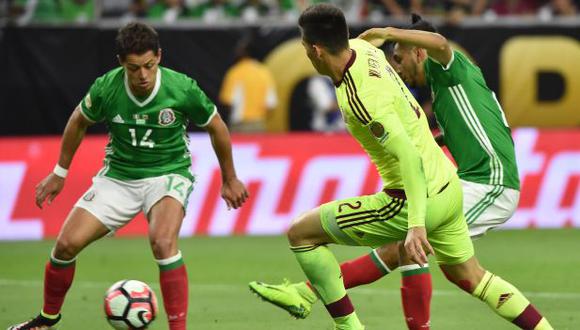 México y Venezuela chocaron en marzo del 2016 en la Copa América Centenario. (Foto: AFP)