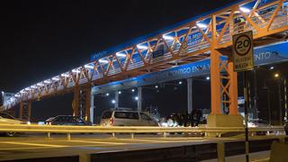 Puente peatonal con ascensores fue inaugurado en El Agustino