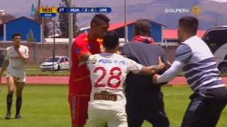 Chale se enfureció con árbitro por gol anulado a Universitario