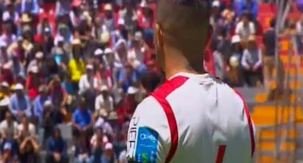 Juan Vargas busca terminar de la mejor manera su carrera futbolística. El volante de Universitario trató de demostrar su experiencia en los tiros libres y tuvo este resultado ante Melgar. (Foto: Captura - GOLPERÚ)