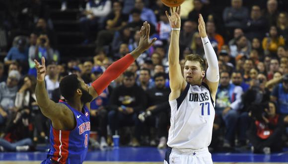 Luka Doncic, de Eslovenia, brilla en el Dallas Mavericks. (Foto: AFP)