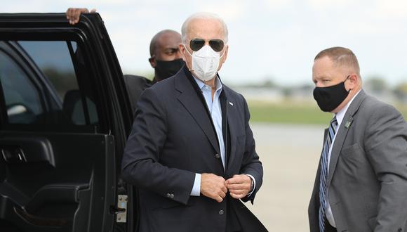 ¿Llegó el momento de Biden? El demócrata podría consolidar su ventaja en estas semanas en que Trump estará bajo tratamiento por coronavirus. (AFP)