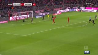 El hat-trick de Coutinho, con un descomunal gol, que lideró la victoria de Bayern Múnich ante Werder Bremen [VIDEO]