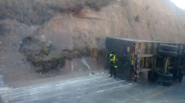 WhatsApp: accidente en La Oroya interrumpe el tránsito - 7
